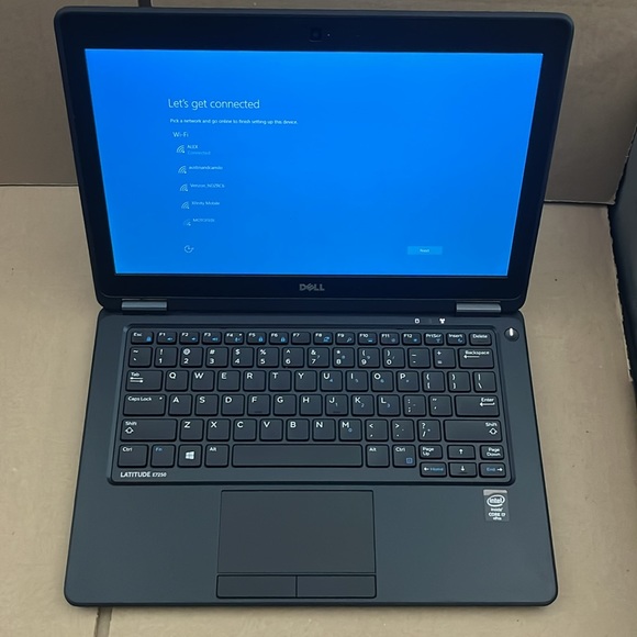 Dell Latitude E7250 i7-5600U 16GB 256GB SSD Laptops
